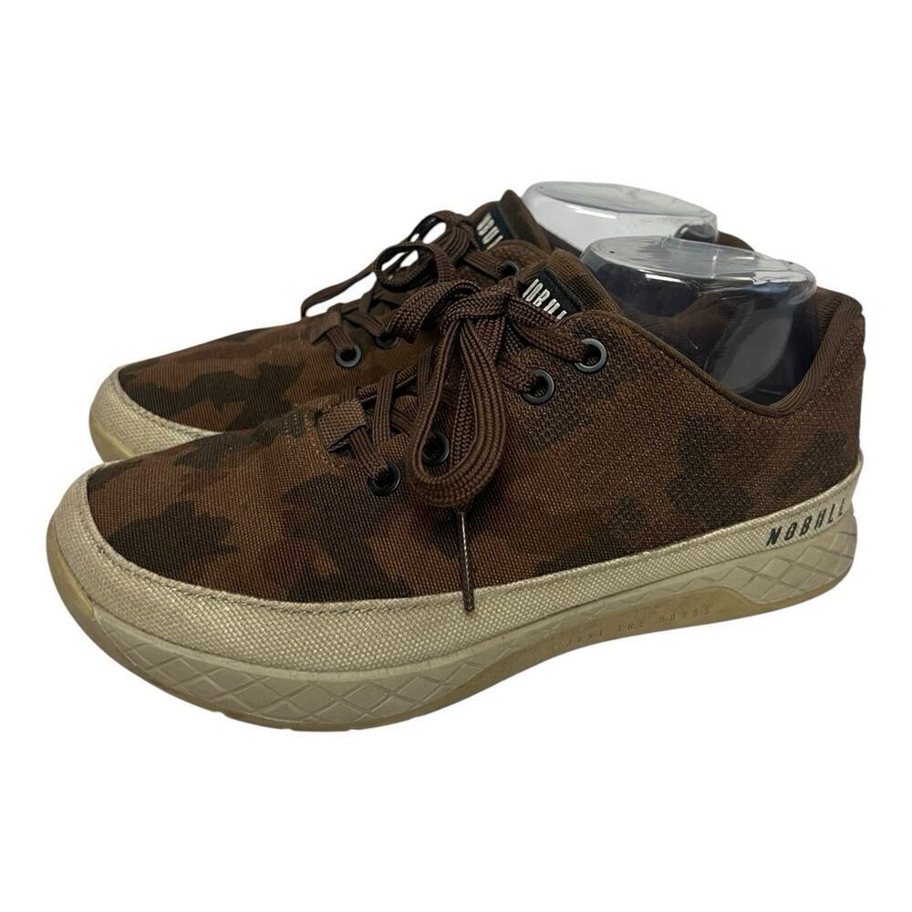 Nobull No Bull Grizzly Camo Men's 6 Women's 7.5 Brown And Tan Camo Shoes